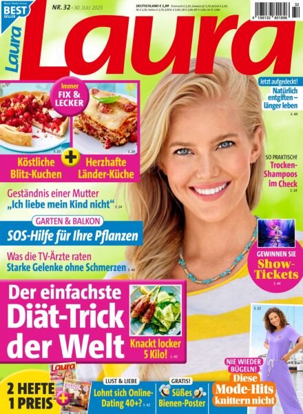 Laura – 30 Juli 2025 Cover