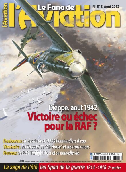 Le Fana de l’Aviation – Aout 2012 Cover