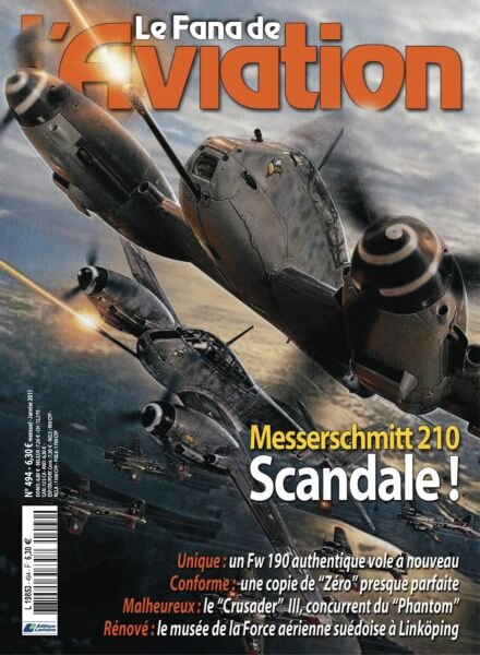 Le Fana de l’Aviation – Janvier 2011 Cover