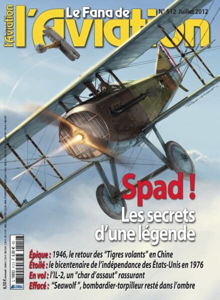 Le Fana de l’Aviation – Juillet 2012 Cover