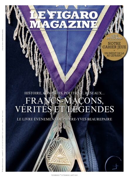 Le Figaro Magazine – 1er Aout 2025 Cover