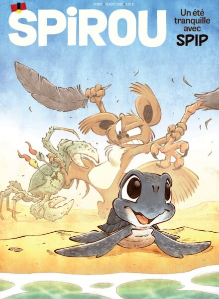 Le Journal de Spirou – 13 Aout 2025 Cover