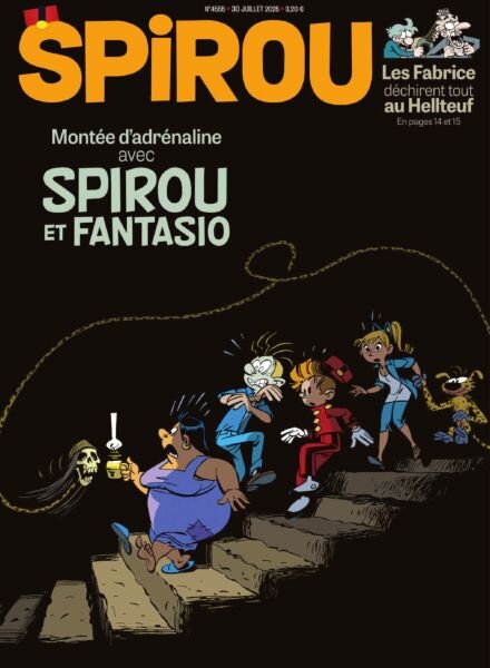 Le Journal de Spirou – 31 Juillet 2025 Cover