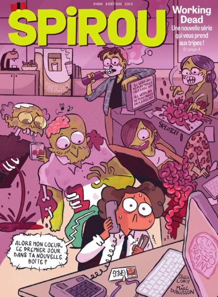 Le Journal de Spirou – 6 Aout 2025 Cover