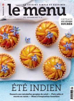 le menu edition francaise – Septembre 2025
