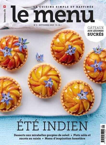 le menu edition francaise – Septembre 2025 Cover