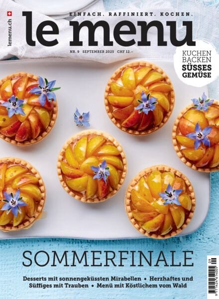 le menu – September 2025 Cover