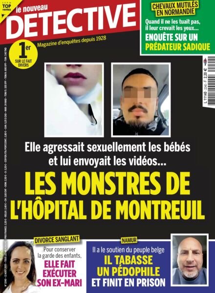 Le Nouveau Detective – 13 Aout 2025 Cover