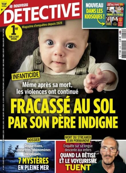 Le Nouveau Detective – 27 Aout 2025 Cover