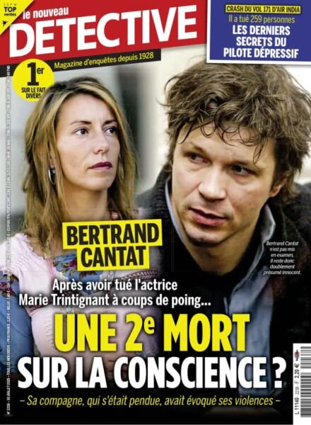 Le Nouveau Detective – 30 Juillet 2025 Cover