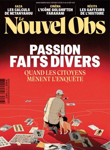 Le Nouvel Obs – 14 Aout 2025 Cover