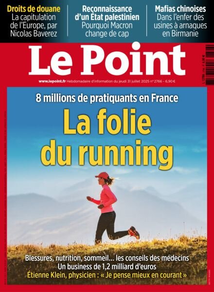 Le Point – 31 Juillet 2025 Cover