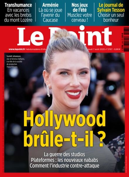 Le Point – 7 Aout 2025 Cover