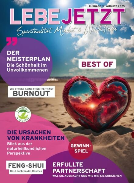 Lebe Jetzt – August 2025 Cover