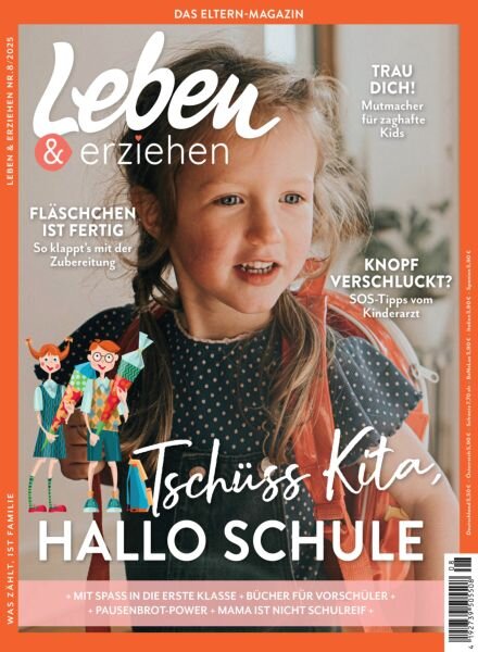 Leben & Erziehen – August 2025 Cover