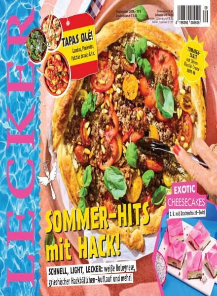 Lecker – August 2025 Cover