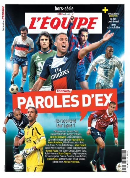 L’Equipe – Hors-Serie N 83 – Aout 2025 Cover