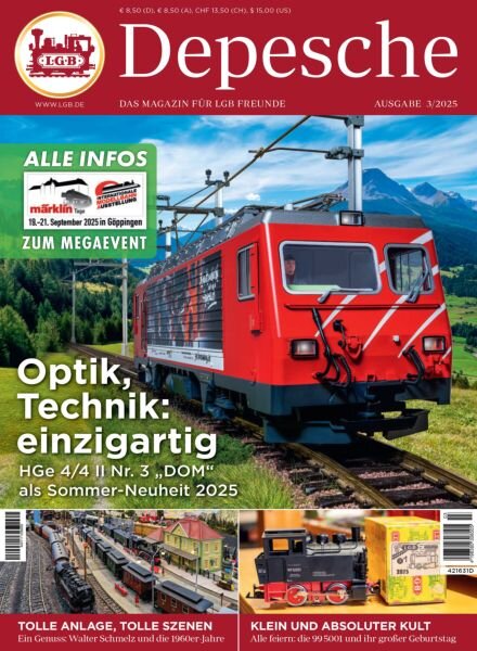 LGB Depesche – August 2025 Cover