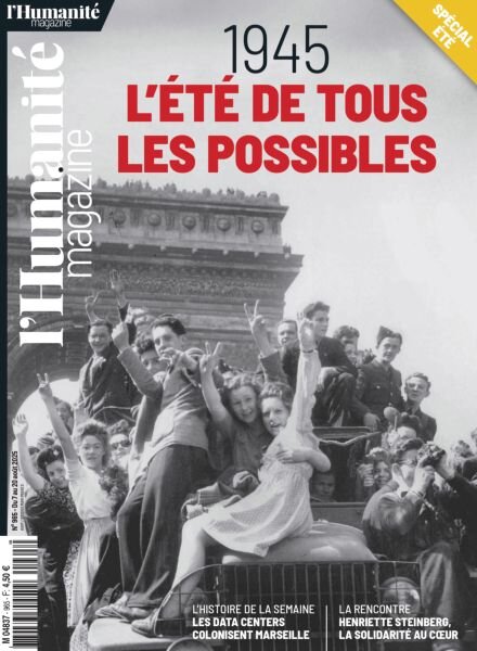 L’Humanite Magazine – 7 Aout 2025 Cover