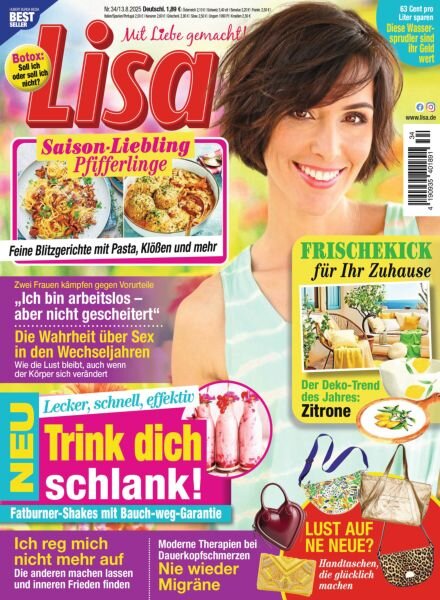 Lisa – 12 August 2025 Cover
