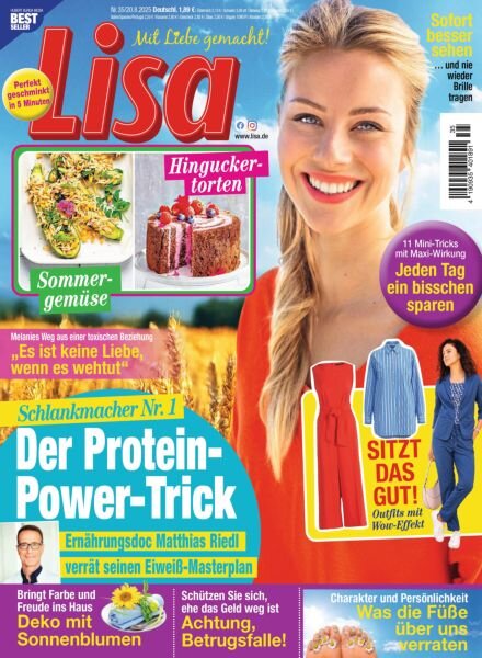 Lisa – 19 August 2025 Cover