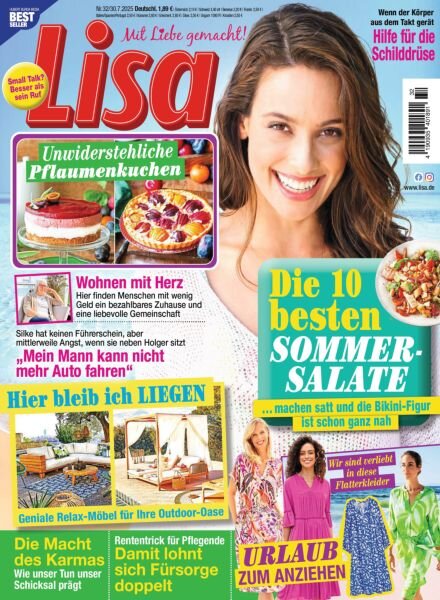 Lisa – 29 Juli 2025 Cover