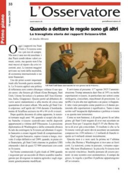 L’Osservatore – 16 Agosto 2025