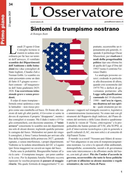 L’Osservatore – 23 Agosto 2025 Cover