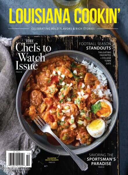 Louisiana Cookin’ – September-October 2025 Cover