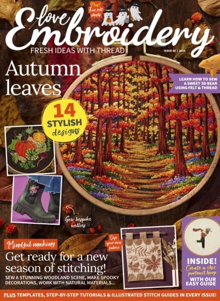 Love Embroidery – Issue 69 2025 Cover