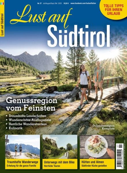 Lust auf Italien Sonderhefte – Juli-Oktober 2025 Cover