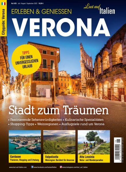 Lust auf Italien Sonderhefte – Juli-September 2025 Cover