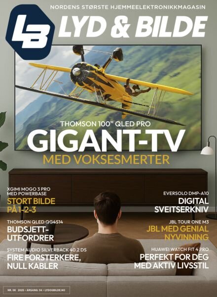 Lyd & Bilde – August 2025 Cover