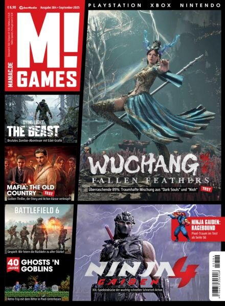 M! Games – September 2025 Cover