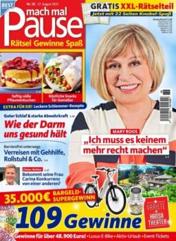 Mach mal Pause – 26 August 2025