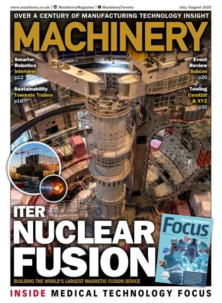 Machinery – July-August 2025 Cover