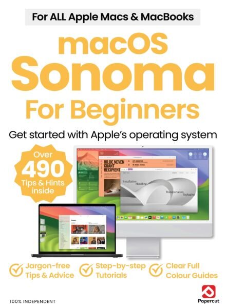 macOS Sonoma For Beginners – Summer 2025 Cover