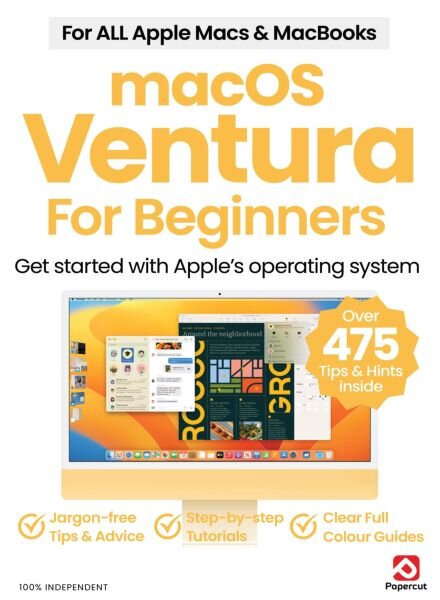 macOS Ventura For Beginners – Summer 2025 Cover