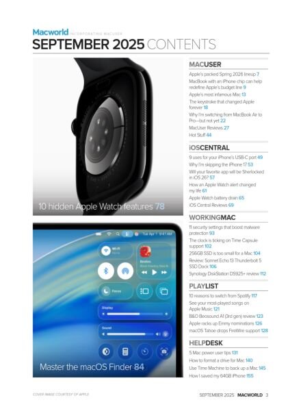 Macworld UK – September 2025 Cover