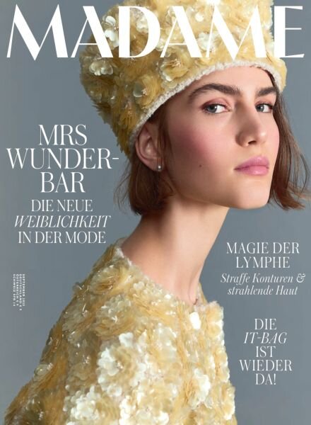 Madame – September 2025 Cover