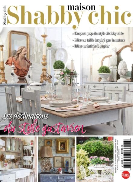 Maison Shabby Chic – Aout-Septembre-Octobre 2025 Cover