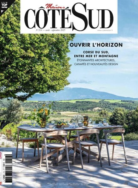 Maisons Cote Sud – Aout-Septembre 2025 Cover