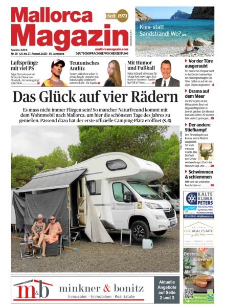 Mallorca Magazin – 21 August 2025 Cover