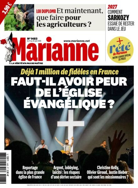 Marianne – 14 Aout 2025 Cover