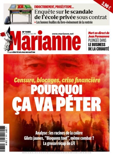 Marianne – 28 Aout 2025 Cover