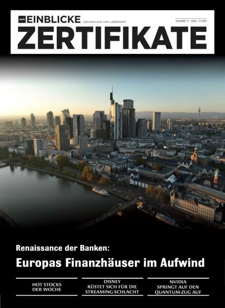 marktEINBLICKE Zertifikate – 20 August 2025 Cover
