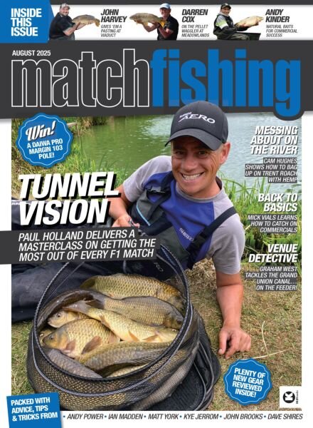 Match Fishing – August 2025 Cover