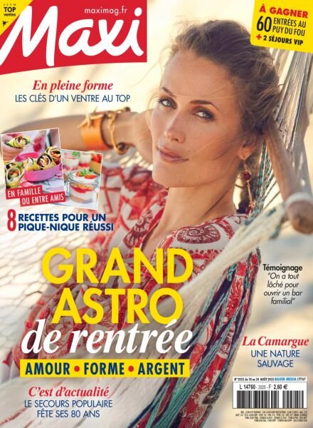 Maxi France – 18 Aout 2025 Cover