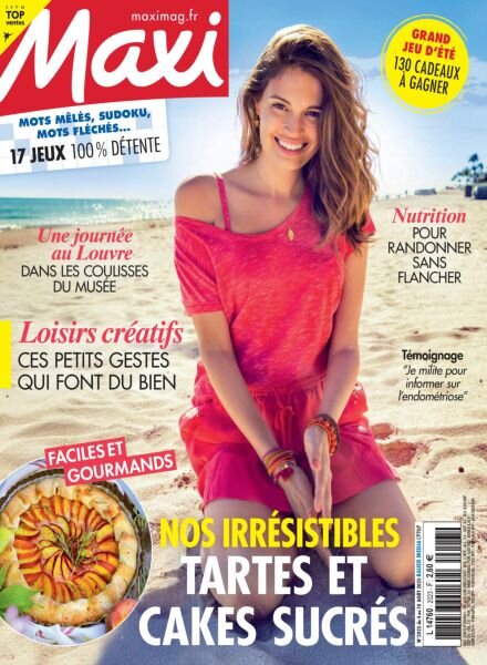 Maxi France – 4 Aout 2025 Cover