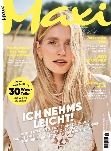 Maxi Germany – September-Oktober 2025 Cover